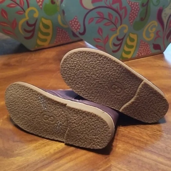 COLE HAAN PEARL PURPLE BOOTIES....Size: US 11 - Picture 5 of 5